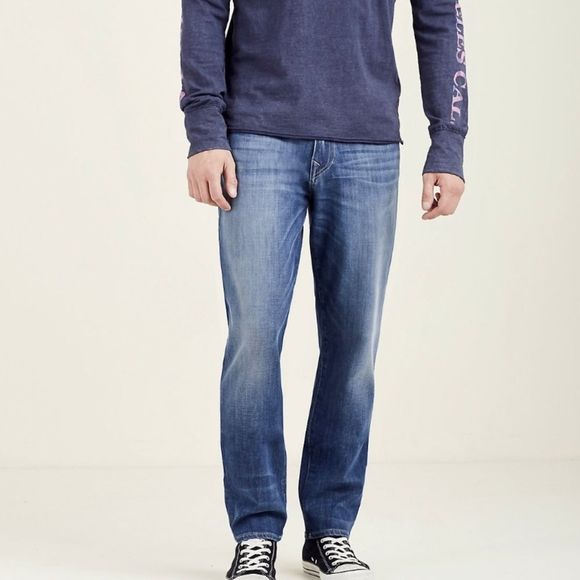 True Religion Geno‎ relaxed, slim men's jeans size 42 new!!!! - Picture 1 of 15